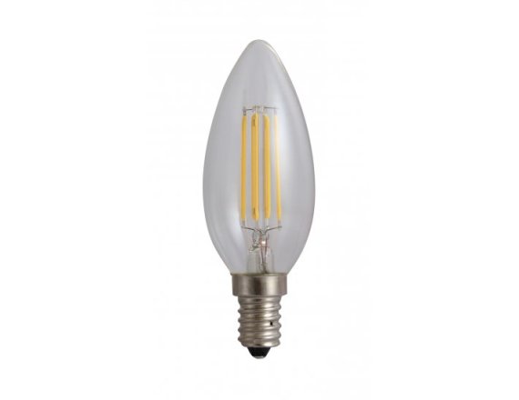 Bec LED E14 4W Filament Lumanare E14-4WFILL